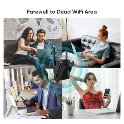 Dual-band Wireless Extension Supports Multiple Devices