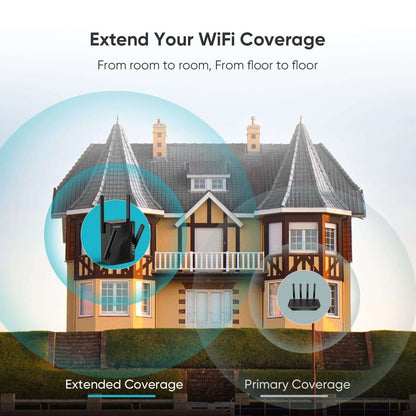 Dual-band Wireless Extension Supports Multiple Devices