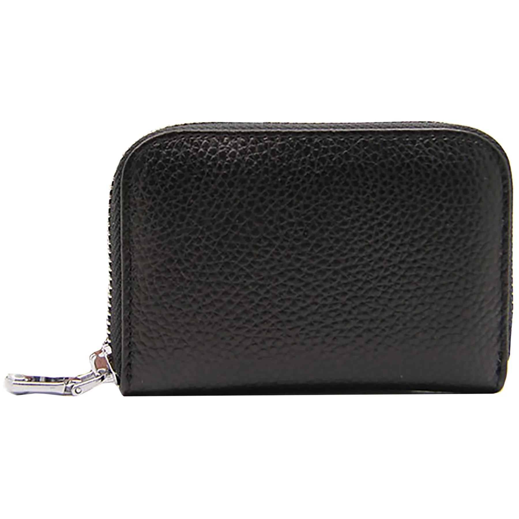 - Accordion Style 11 Credit Cards Wallet Palm Sized Unisex Adult - Black